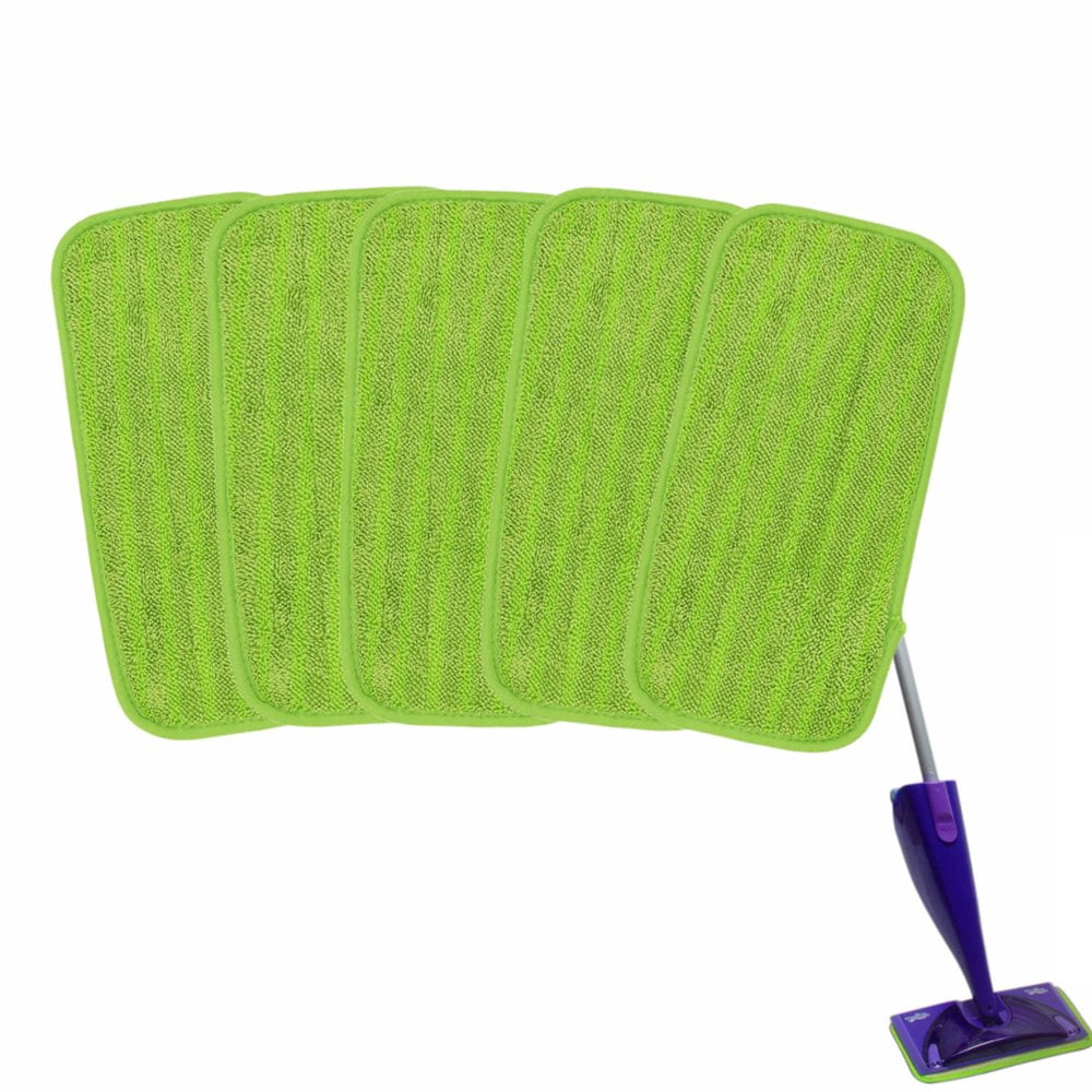 VanDuck Dust Mop Refill Pads, 4-Pack - Microfiber, Heavy Duty, Reusable | Fits Sweeper Mop (Mop Not Included)