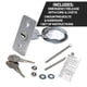 thumbnail image 2 of Kit de apertura de emergencia para puerta de garaje Genie GEN37374R Metallic, 2 of 6