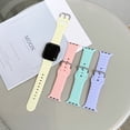 thumbnail image 2 of Correa De Caramelo De Silicona Suave Para Smartwatch S7 S6 iWatch series 7 SE 6 5 4 3 2 1 , Aplicación Para Apple Watch Tamaño 41mm 45mm 44mm 42mm 40mm 38mm band Gao Jiahui unisex, 2 of 2