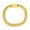 9 Inch Gold, variant on Men's Gold Plated Cuban Link Bracelet - Stunning Solid Bracelet - Fine Jewelry for Men - Link Bracelets for Him