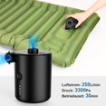 thumbnail image 4 of Bomba de aire eléctrica bomba de batería portátil: compresor eléctrico pequeño bomba eléctrica mini bomba de aire eléctrica USB con 4000mah recargable para piscina camping colchón de aire an JFHHH pequeña, 4 of 5