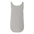 thumbnail image 3 of Bella Canvas Womens Flowy Side Slit Tank Top, XX-Large, Athletic Heather, 3 of 5