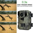 SuntekCam Trail Camera 2 Pack MINI Game Camera 48MP/4K HD Resolution