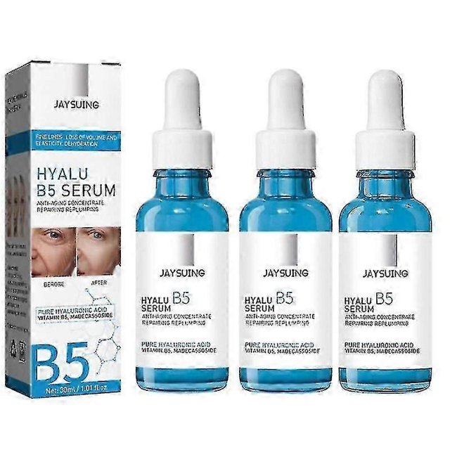 3pcs Anti-ageing Hyalu B5 Serum Anti-wrinkle Concentrate Repairing 30ml