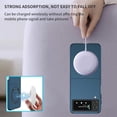 thumbnail image 2 of Magnetic Phone Case for Samsung Galaxy Z Flip4 Compatible for Magsafe, Military-Grade Shockproof Protective Case with Built-in Magnet Circle for Samsung Galaxy Z Flip 4, MS Navy Blue, 2 of 14
