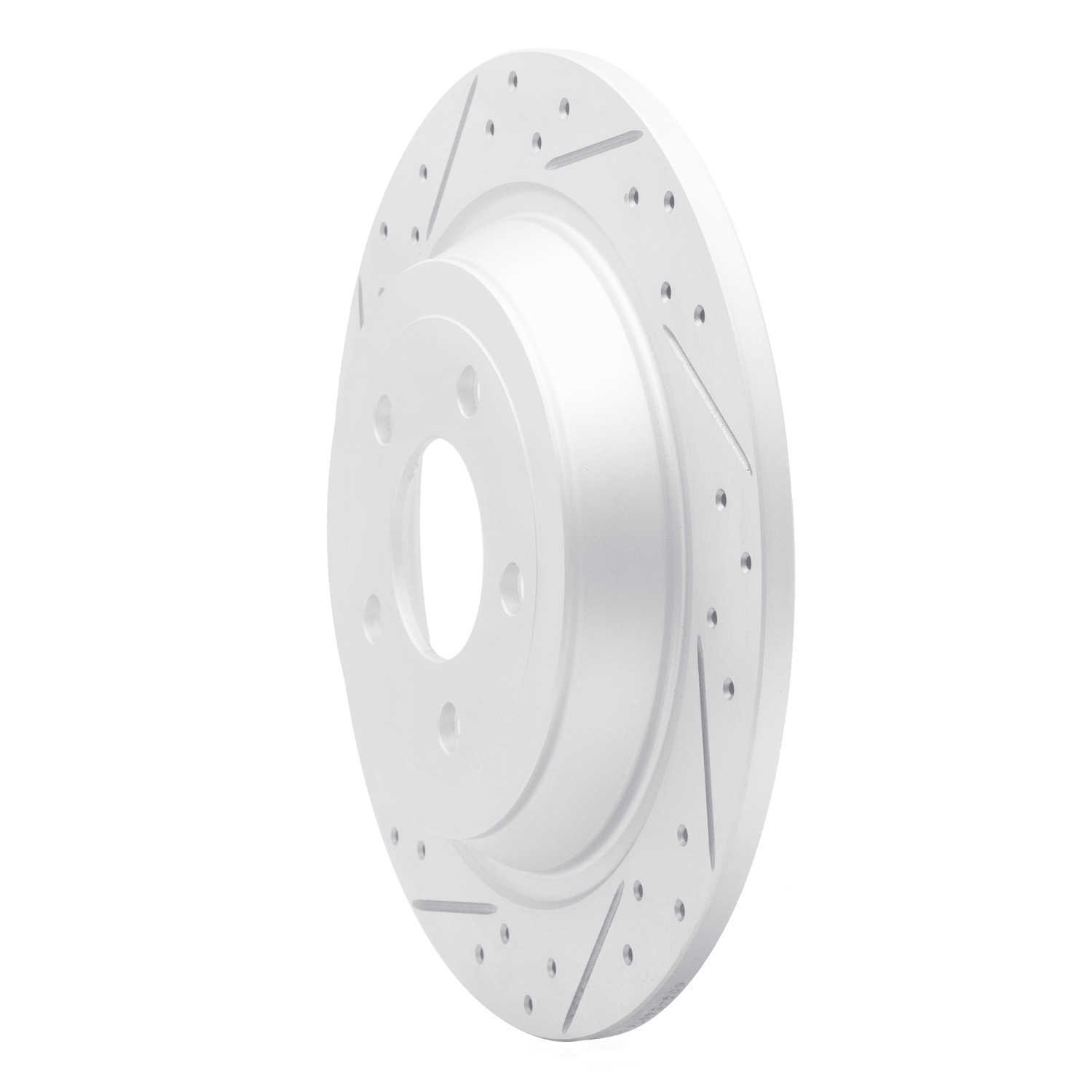 Dynamic Friction Company 830-54076L DFC Geoperformance Rotor - Drilled and Slotted