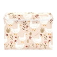 thumbnail image 7 of Yayeee Collapsible Storage Bin with Lid Fabric Closet Decorative Basket with Handles, Cartoon Goose Pattern, 7 of 7
