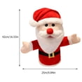 thumbnail image 3 of 1 UNID HERMANCE HISTORIET SANTA CLAUS Mano Puppet Toy Padres-Niño Juguete, 3 of 7