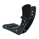 thumbnail image 2 of Soporte para guitarra eléctrica ajustable y ergonómico, accesorio ligero, soporte para bajo negro, 2 of 9