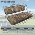 thumbnail image 3 of FUIALDOLG Breathable Universal Seat Covers for Ezgo Club Car Seats Golf Cart Hunting Camo Leaves Print Golf Front and Back Seat Cushion Cover Fit Like a Glove, 3 of 8