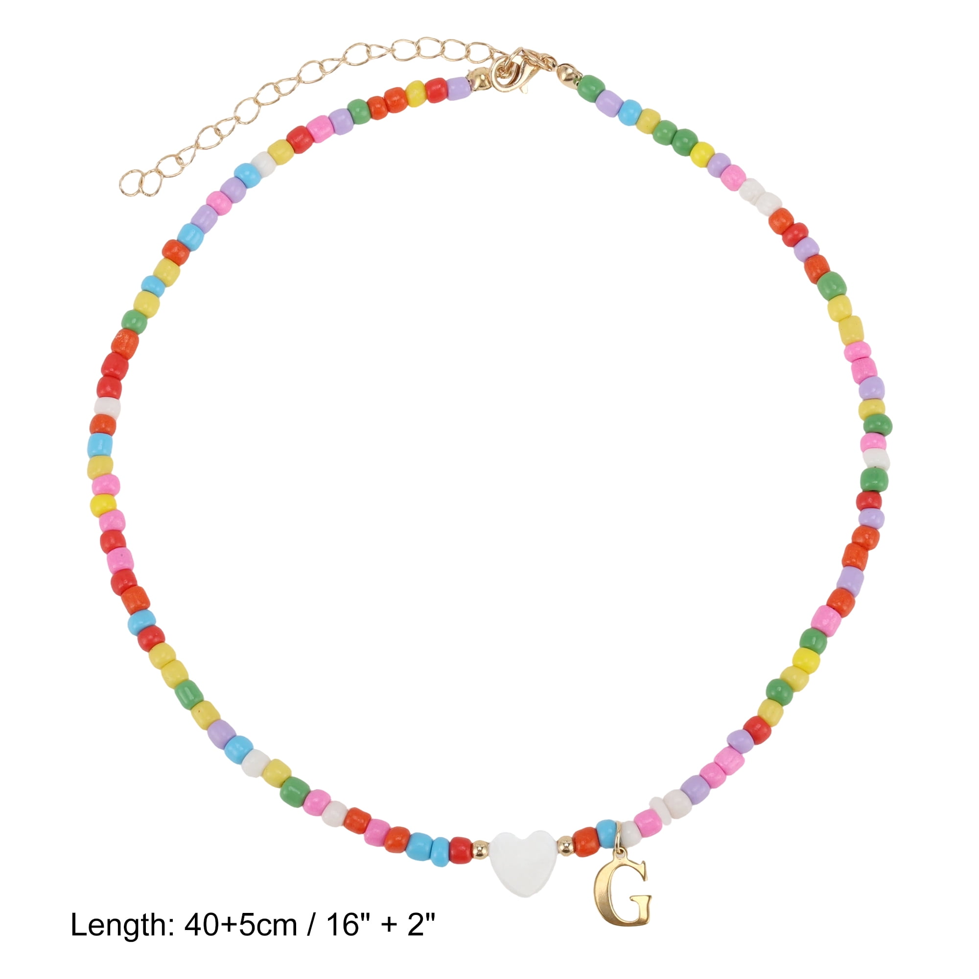 Unique Bargains Stylish Collarbone Necklace for Daily Life Colorful 1 Pcs [Style G]