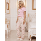 thumbnail image 4 of Pijama De 3 Piezas Mujer Pantalon Short Y Playera A Juego, 4 of 5