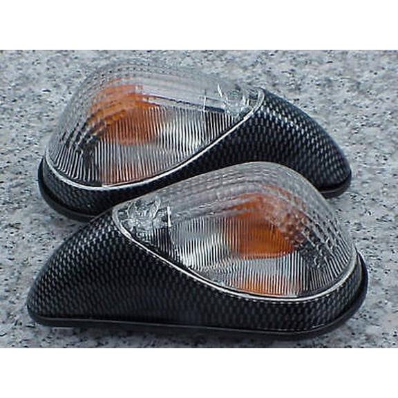 Kawasaki Ninja EX250 EX 250 250R CARBON AERO TURN SIGNALS