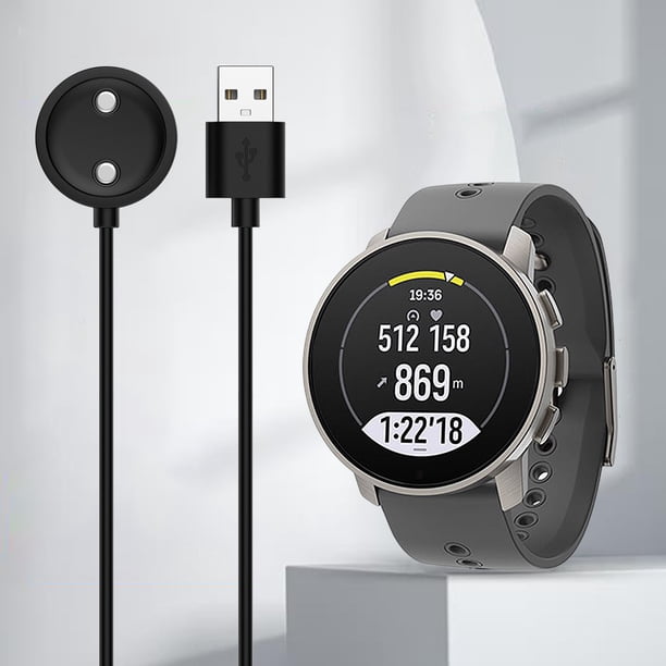 Cable De Base De Carga Rápida Usb Soporte de base de carga para reloj inteligente magnético, cargador rápido para reloj Suunto 9 peak pro