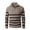 Khaki, variant on gbyLJF Men's Striped Knitted Pullover Half-zipper Long Sleeve Sweater Casua Comfy Stand Up Collar Top Quarter Zip Sweatshirt for Men