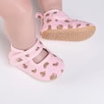 thumbnail image 6 of Yoyauz Baby Girl Mary Jane Shoes Anti Slip Rubber Sole Ballet Slippers Princess Dress Wedding Shoes Newborn Kids Shoes Toddler Shoes（0-12 Month）, 6 of 10