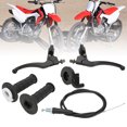 thumbnail image 3 of Accesorios Para Mini Bicicleta, Palanca De Embrague De Freno, Juego De Cables Del Acelerador, Repuesto De Goma Inoxidable De 7/8 Pulgadas Para Motocicleta XR80 CRF70 CRF80 Para, 3 of 7