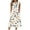 005 Khaki, variant on Hvot&aat Women Summer Casual Crew Neck Sleeveless Midi Sundress Flowy Beach Vacation Tank Dress