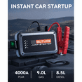 thumbnail image 2 of BUTURE 4000A Portable Car Jump Starter, 12V Battery Booster for 8.5L Diesel / 9.0L Gas, Power Bank, 4-Mode LED Light, 2 of 6