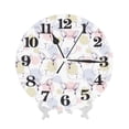 thumbnail image 7 of Kdxio Clock number Print Wall Clock,10 Inch Battery Operated Wall Clocks,Silent Non Ticking Small Analog Clock for Living Room,Office,Home,Bedroom,Kitchen,Bathroom, 7 of 7
