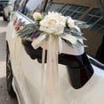 thumbnail image 4 of Guardoinrt Wedding Deco Car Transform Car Into Romantic The exquisite of Each Imitation Flower Ribbon, 4 of 6