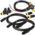 thumbnail image 1 of NMEA 2000 Starter Kit to Process NMEA 2000 Network for Lowrance Simrad Garmin,Marine Grade Starter Kit with Backbone Cables Drop Cables Tees Terminators, 1 of 7