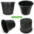thumbnail image 5 of 10 Pack Nursery Pots 7 Gallon Garden Planter Plastic Seedling Pots Flower Plant Container for Succulents, Seedlings, Cuttings, Transplanting, 5 of 8