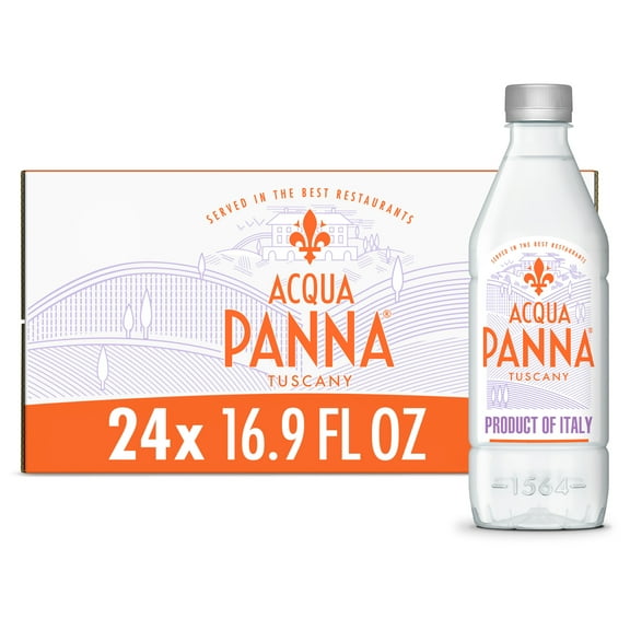 Acqua Panna Natural Mineral Water smooth taste toscana, 405.6 fl oz