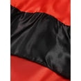 thumbnail image 5 of TiaoBug Womens Girls Layered Ruffles Skirt Belly Dance Spain Flamenco Gypsy Bull Dance Performance Type A 180 Degree One Size, 5 of 5