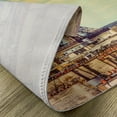 thumbnail image 5 of Ambesonne Eiffel Tower Place Mats Set of 4, Paris Cityscape, Standard Size, Almond Green Yellow, 5 of 6