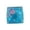 Blue, variant on Ocean Series Squishy Cube Toys, Marine Theme Stress Relief Fidget Toys, Soft Slow Rising Sensory Squeeze Block for Teens And Adults Desk Decor(Blue)