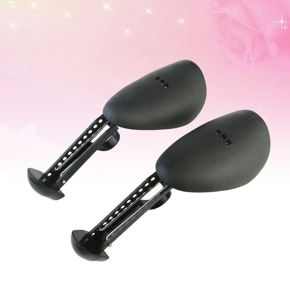 MLINS Adjustable Shoe Stretcher for Men Plastic and Metal Black Supports Shoes Shape Size 39 to 46