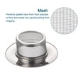 thumbnail image 3 of Stainless Steel Kitchen Sink Strainer, 4.53" OD x 2.56" ID x 1.57" Depth for Most Kitchen Sink, Silver, 3 of 6