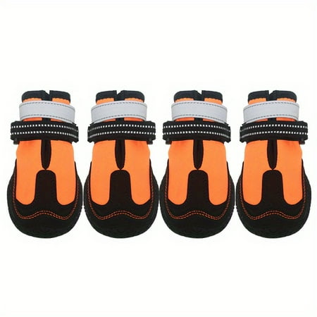 ENIYUU Dog Shoes Dog Boots For Small And Medium Dogs Waterproof Dog Booties Paw Protector For Summer