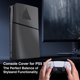 thumbnail image 4 of Panel de repuesto para la consola PS5 Slim Disc Edition, carcasa ventilada, cubierta texturizada, accesorios para la carcasa de la consola con malla filtrante antipolvo, 4 of 8