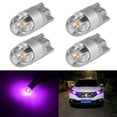 thumbnail image 4 of 10Pcs Canbus T10 194 168 W5W 3030 2 LED SMD Purple Car Side Wedge Light Lamp Bulb, 4 of 11