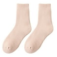 thumbnail image 2 of Steadline Thermal Fleece-Lined Crew Socks with Non-Slip Grips - Extra Thick Winter Socks for Indoor Outdoor Use - Soft Comfortable Footwear for Cold Weather, 2 of 2
