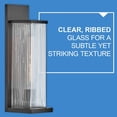 thumbnail image 4 of 10604BK Hinkley Lighting Torrent - 5W 1 LED Medium Outdoor Wall Lantern-19 Inches Tall and 6 Inches Wide, 4 of 9