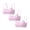 3 pack-O, variant on Cotton Training Bra 5 Pack for Big Girls Wireless Lightly Padded Teen Bras Adjustable Straps Smooth Comfort Breathable Stretchy Soft Gift for Teens 10-14 Years