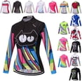 thumbnail image 2 of Maillot de ciclismo Weimostar Cat para mujer, de manga larga, para otoño, ropa de ciclismo, chaqueta de ciclismo transpirable, camisetas para bicicleta de montaña y carretera, 2 of 5