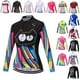 thumbnail image 2 of Maillot de ciclismo Weimostar Cat para mujer, de manga larga, para otoño, ropa de ciclismo, chaqueta de ciclismo transpirable, camisetas para bicicleta de montaña y carretera, 2 of 5