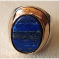 thumbnail image 4 of Lapis Lazuli Mens Ring, Natural Afghani Lapis Lazuli, Silver Jewelry, 925 Silver Ring, Birthday Gift, Heavy Mens Ring, Arabic Design, Ottoman Style Ring, Christmas, Turkey Mens Signet Ring, 4 of 5