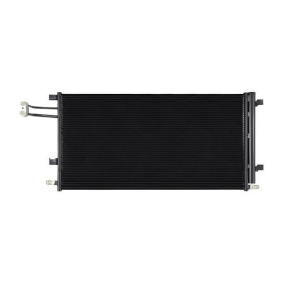 Genuine AC Delco For GMC Sierra 1500 2014 15 16 17 18 2019 Air Conditioning Condenser | Aluminum | Female Inlet Fitting | With Drier | With Automatic Transmission Oil Cooler