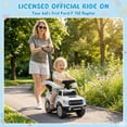 thumbnail image 2 of iRerts Ride on Push Cars 3 in 1, Licensed Ford F 150 Toddlers Ride on Toy for Kids, Foot to Floor Sliding Car with Horn, Light, Handle, Under Seat Storage, Stroller Push Cars for Toddlers 1-3, White, 2 of 9