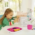 thumbnail image 2 of Munchkin Color Me Hungry Splash 7pc Juego de comedor para niños pequeños rosa, 2 of 3