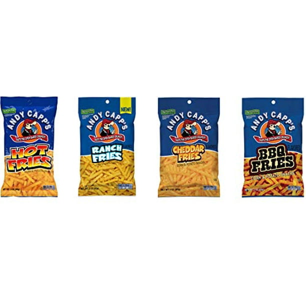 Andy Capp's Snack Fries Variety Pack, 12 count, 3 oz. bags Walmart