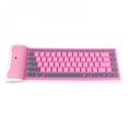 thumbnail image 1 of Foldable Silicone Keyboard Waterproof Rollup Keyboard For Notebook Laptop  Mobile Phone Red, 1 of 7