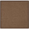 thumbnail image 1 of Safavieh Natural Fiber Brown Area Rug - Square 4', 1 of 4