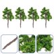 thumbnail image 2 of 25pcs Green Mini Tree Set Scenery Landscape Model Trees, 2 of 4