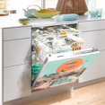 thumbnail image 2 of Yayeee Magnetic Dishwasher Cover for The Front Decoration Home Kitchen Machine Sticker Protector, Retro UFO, 2 of 6
